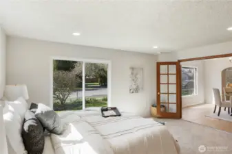 Downstairs Primary Suite