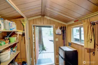 Finished shed