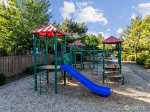 A community park is just across the street.