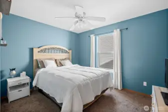 Upper level bedroom.