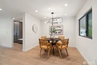 Dining area.