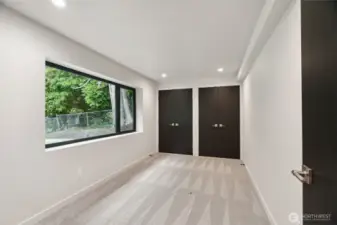 Third lower level bedroom.