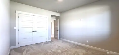 Bedroom 4 with French door closet