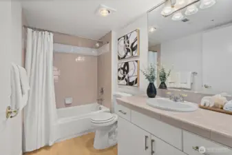 Full guest bath.