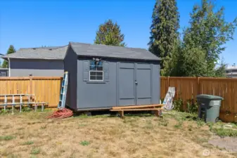 Shed on lot C