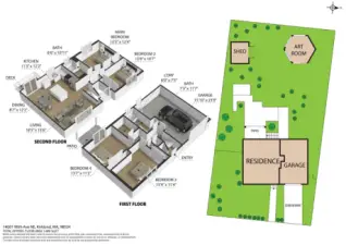 same floor plan just in 3d