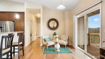 Coffee nook could also be second dining area, etc. VIEWS!