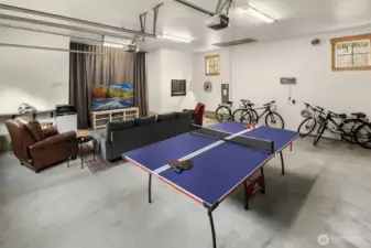 Garage space - currently used a fabulous Rec Room!