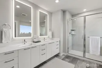 Photos of Model home. Not actual home.