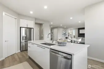 Photos of Model home. Not actual home.