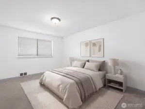 Virtual staging used