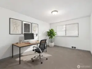 Virtual staging used