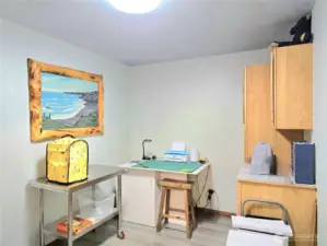 Hobby room. What would you do with this bonus space?