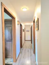 To the 3 beds 1.75 baths
