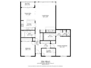 Condo Floor plan.