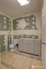 Unfinished bath, cont.