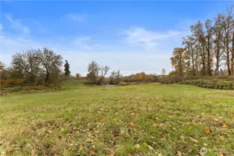 Peaceful retreat with views of the surrounding landscape.