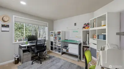 Upper-level guest room #2 designed to adapt to your lifestyle and needs.