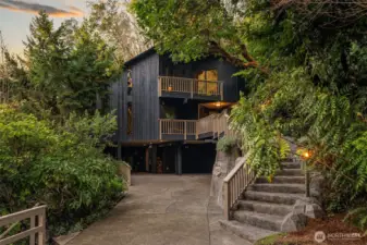 Carport with 2 covered spots & wired for EV charging