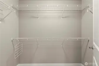 Dual Walk-in Closet