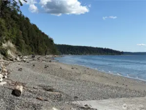 A great walking beach!