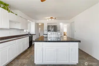 Spacious kitchen