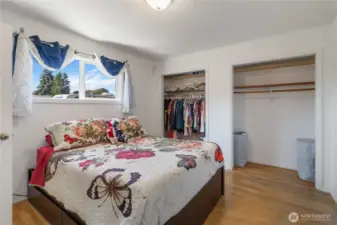 Primary bedroom with bathroom