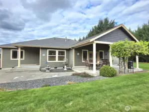 Back of house.
