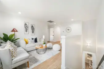 Loft area to make as an office, gym or sitting area