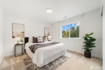 Bedroom 2 with lots of light