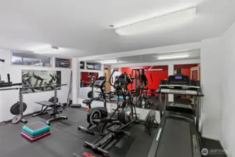 Exercise room.