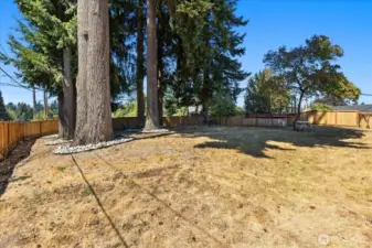 Huge side yard, plenty of room to build DADU, shop or ?