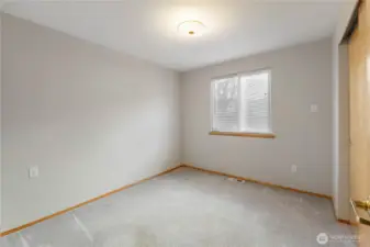 One of two guest bedrooms