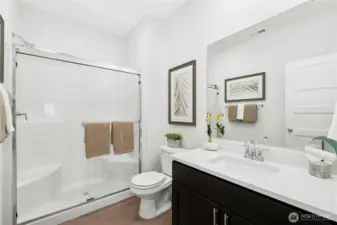 Photos are of a different home, same plan in the community. Colors and features will vary.