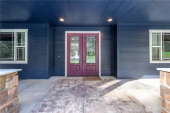 Grand Entrance W/Inlaid Tile & Medalions