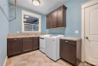 Spacious Laundry Room