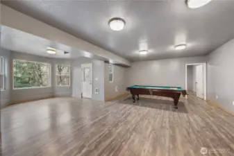 Rec Room W/Pool Table