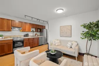 Open concept for great use of space