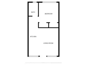 Efficient floorplan. No wasted space.