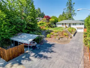 Gorgeous remodeled home on large lot, ample parking and Olympic Mt and Water Views!