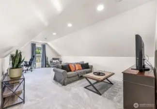 Family room or flex space on the second floor