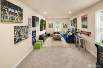 Genergous size loft space