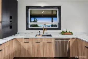 Even views from the kitchen!