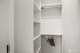& primary bedroom walk-in closet #2.