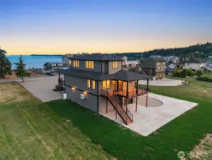 Incredible lot on just under half an acre.