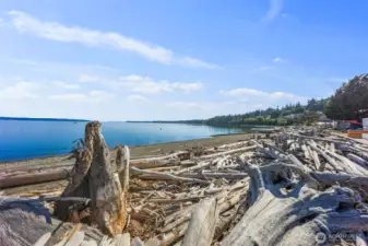 Driftwood shores community beach access.