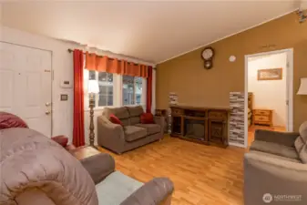 High ceilings in your living room.