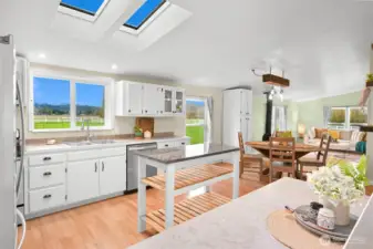 Freshened with paint.