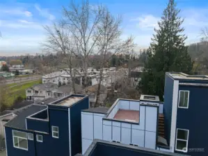 Unit C, first townhome on the left.