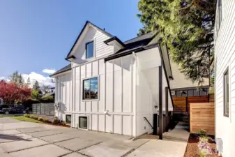 Off street, dedicated paved parking